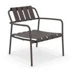 Fauteuil de jardin entièrement en aluminium - Resplendissant Viadurini