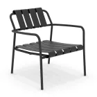 Fauteuil de jardin entièrement en aluminium - Resplendissant Viadurini