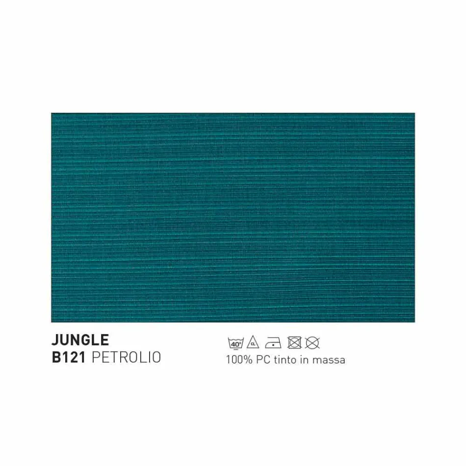 Fauteuil de jardin moderne Varaschin Emma en bois d'iroko massif Viadurini