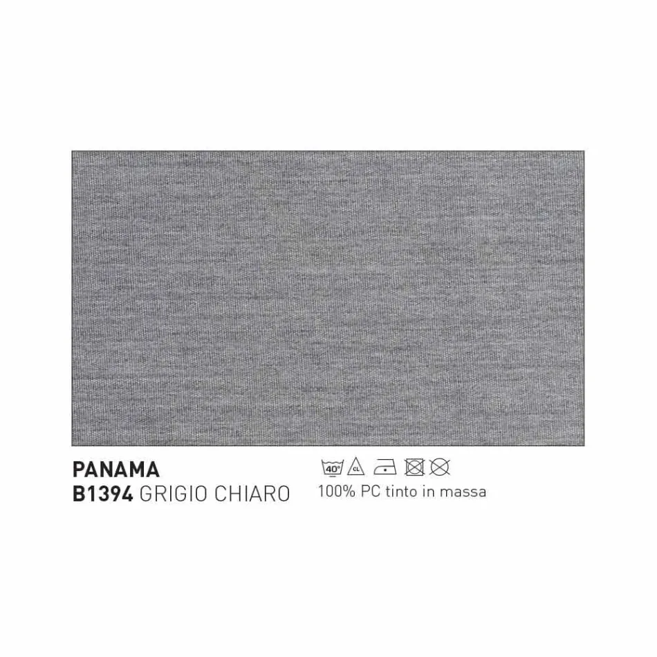 Fauteuil de jardin moderne Varaschin Emma en bois d'iroko massif Viadurini