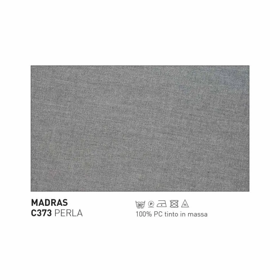 Fauteuil de jardin moderne Varaschin Emma en bois d'iroko massif Viadurini