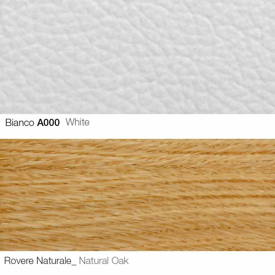 Fauteuil de salon avec repose-pieds en cuir et bois Made in Italy - Butterfly Viadurini