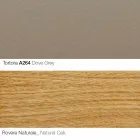 Fauteuil de salon avec repose-pieds en cuir et bois Made in Italy - Butterfly Viadurini