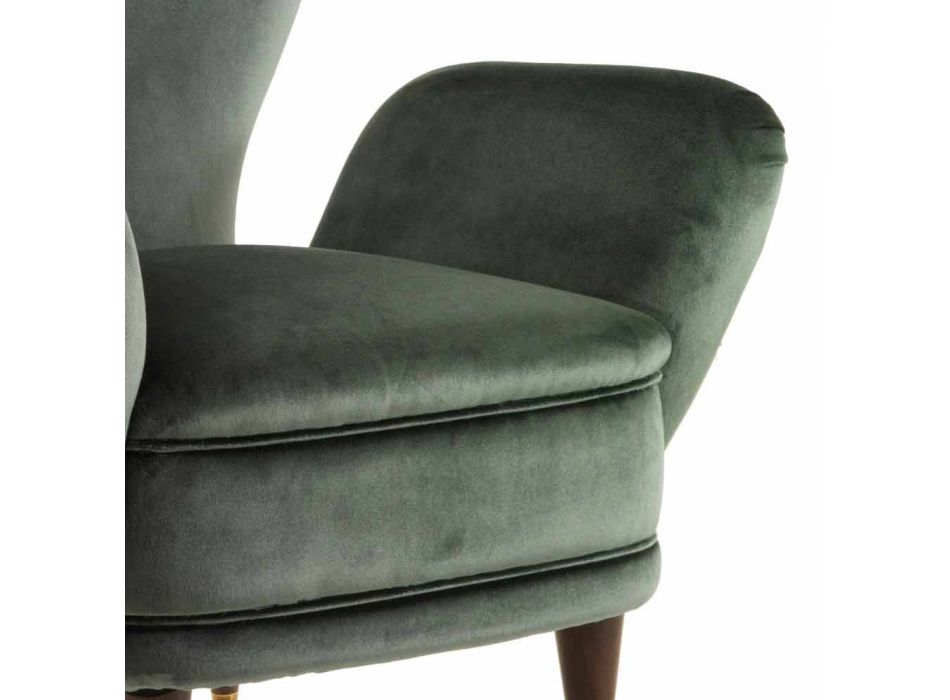 chaise rembourrée salon design classique L78xP75cm, Benny Viadurini