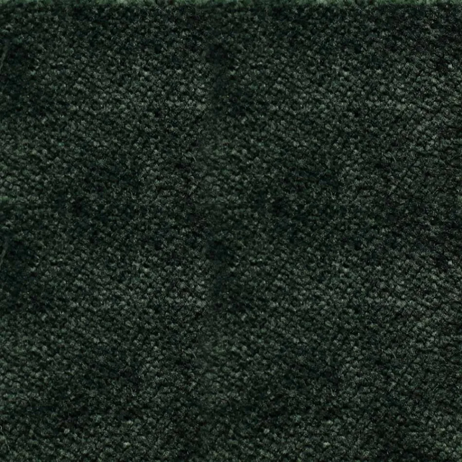 Fauteuil de salon en velours avec structure en métal fabriqué en Italie - Alaska Viadurini