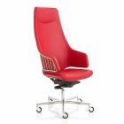 Exécutif modèle de chaise de bureau par l&#39;italien Luxy, made in Italy Viadurini