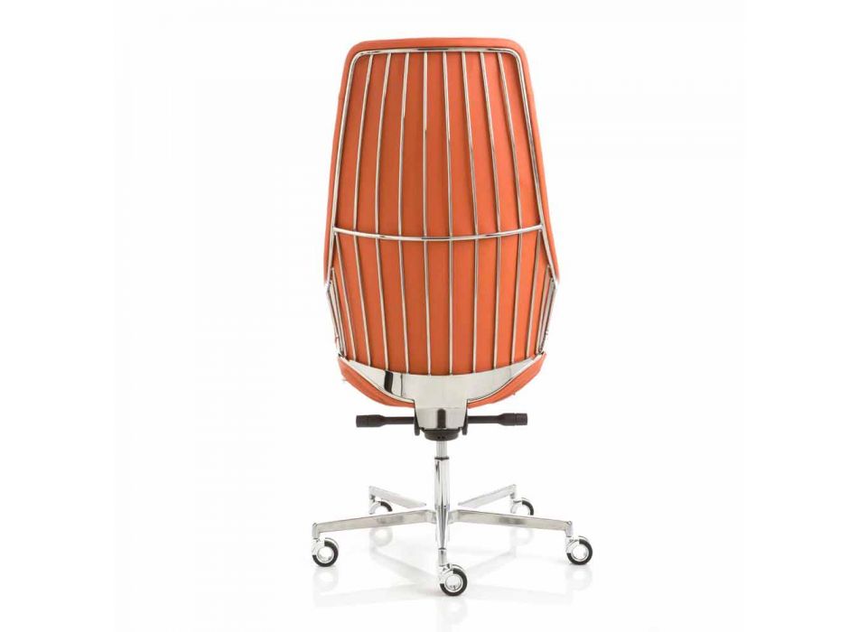 Exécutif modèle de chaise de bureau par l&#39;italien Luxy, made in Italy Viadurini