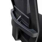 Fauteuil de bureau pivotant avec vérin à gaz en tissu technique et maille - Bureau Viadurini