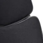 Chaise de bureau pivotante réglable en acier et polyester - Luigio Viadurini