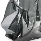 Fauteuil design moderne fumé Plexiglas Paris, made in Italy Viadurini