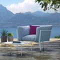 Fauteuil design moderne et fabriqué en Italie pour l'extérieur ou l'intérieur - Carminio1