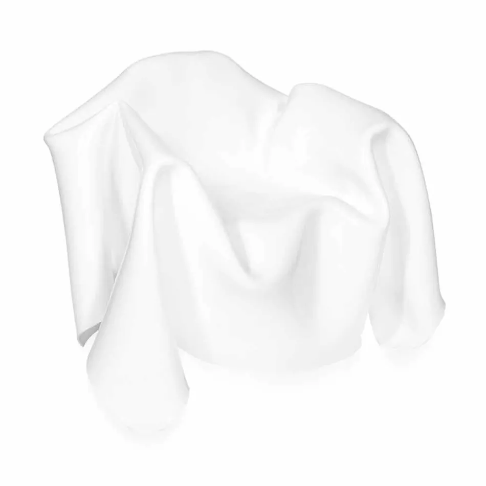 Fauteuil design moderne en plexi blanc Paris, made in Italy Viadurini