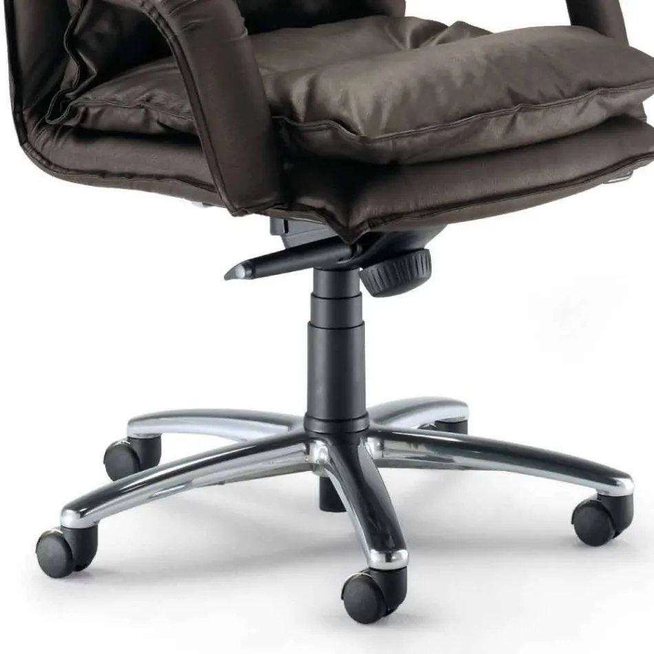 Bureau de Fauteuil de direction moderne Gemma skaï Viadurini