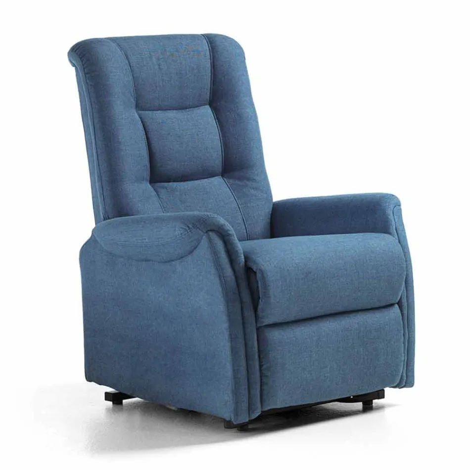 Fauteuil élévateur électrique Relax Lift avec 2 moteurs de luxe modernes - Victoire Viadurini