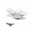 Fauteuil pivotant 2 moteurs de design moderne made in Italy Cassia Viadurini