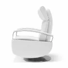 Fauteuil pivotant 2 moteurs de design moderne made in Italy Cassia Viadurini