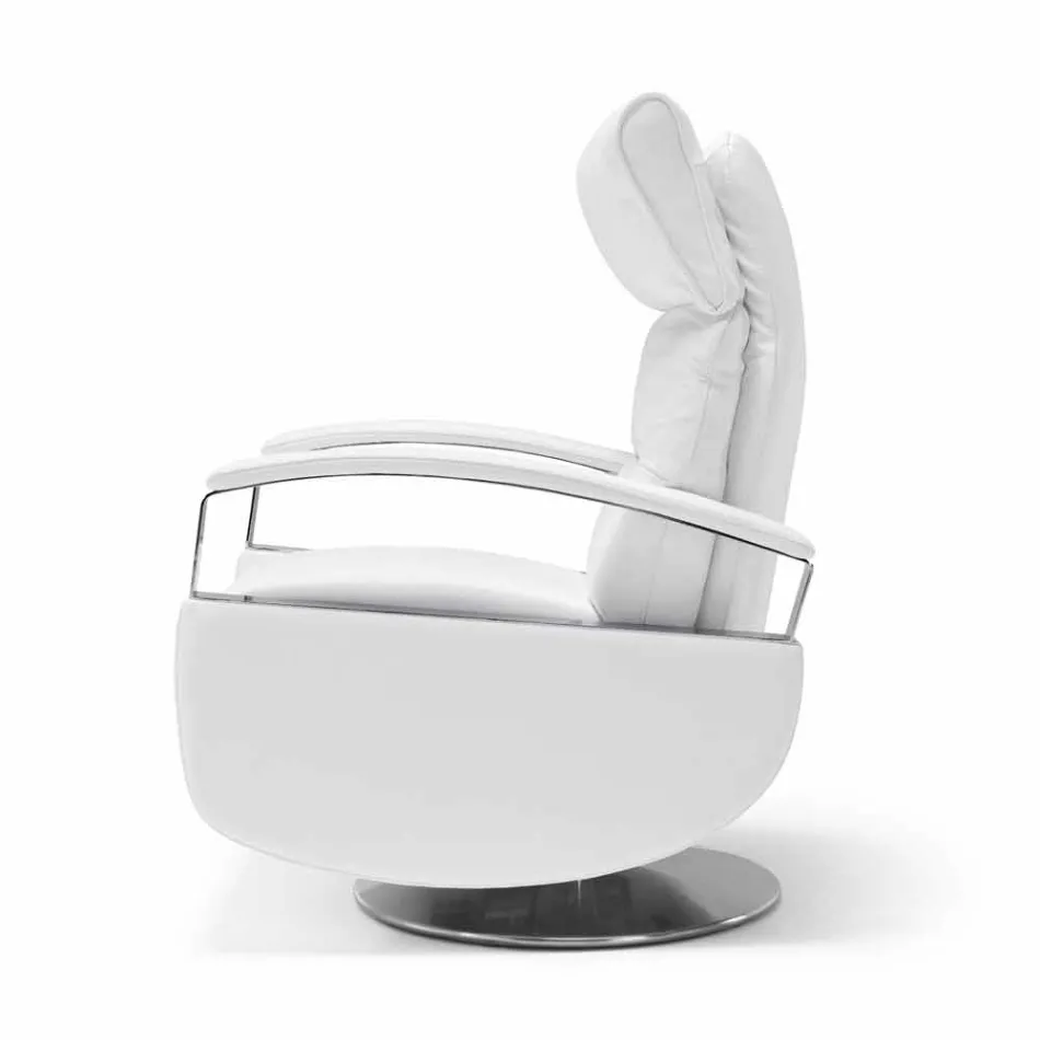 Fauteuil pivotant 2 moteurs de design moderne made in Italy Cassia Viadurini