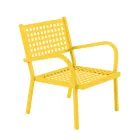 Fauteuil de jardin empilable en acier Made in Italy 2 pièces - Aberdeen Viadurini