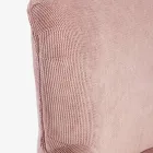 Fauteuil Pin et Assise Effet Velours Coste 4 Finitions - Molly Viadurini