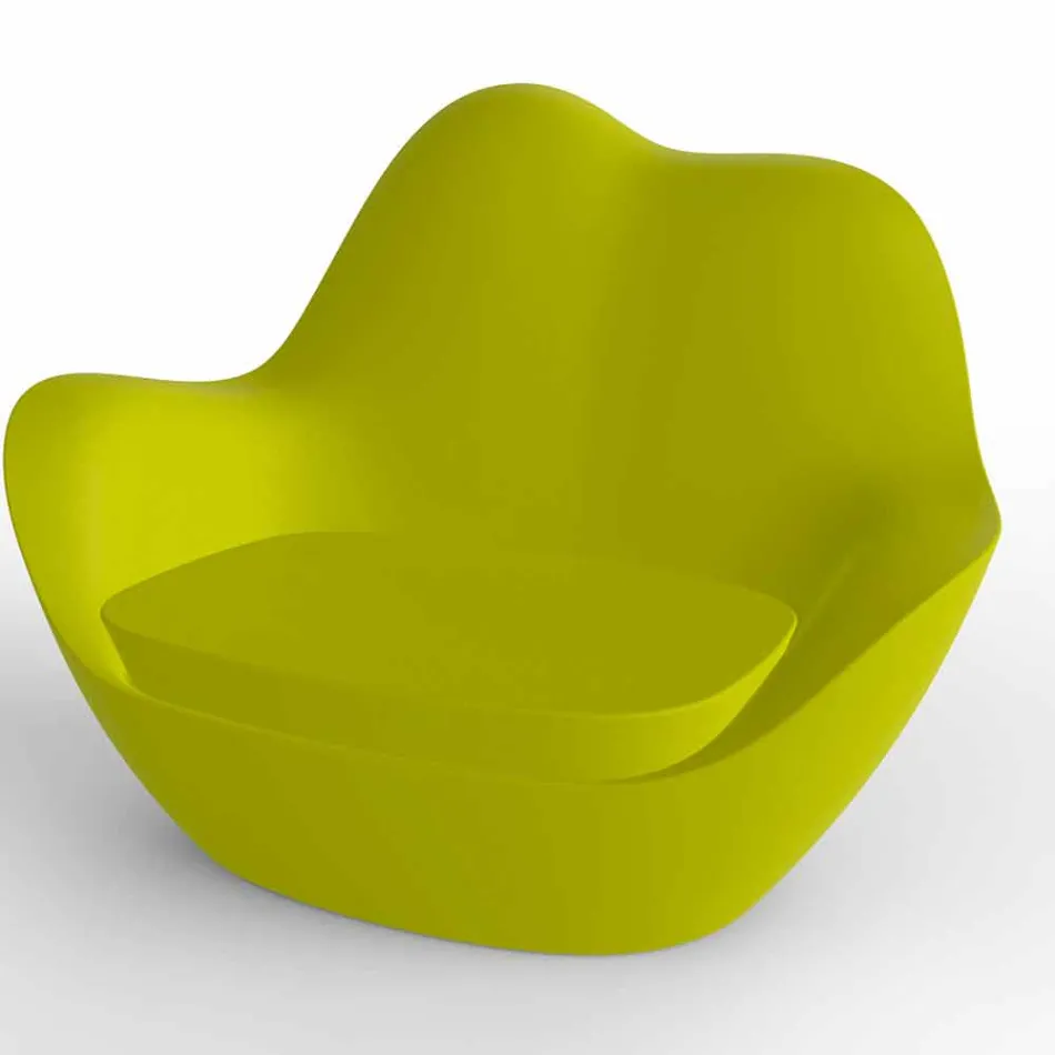 Fauteuil d'extérieur en polyéthylène Sabinas de Vondom, design moderne Viadurini