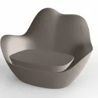 Fauteuil d'extérieur en polyéthylène Sabinas de Vondom, design moderne Viadurini