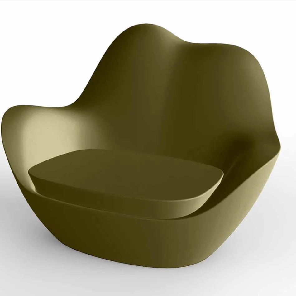 Fauteuil d'extérieur en polyéthylène Sabinas de Vondom, design moderne Viadurini