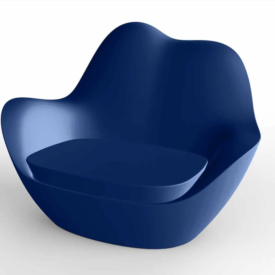 Fauteuil d'extérieur en polyéthylène Sabinas de Vondom, design moderne Viadurini
