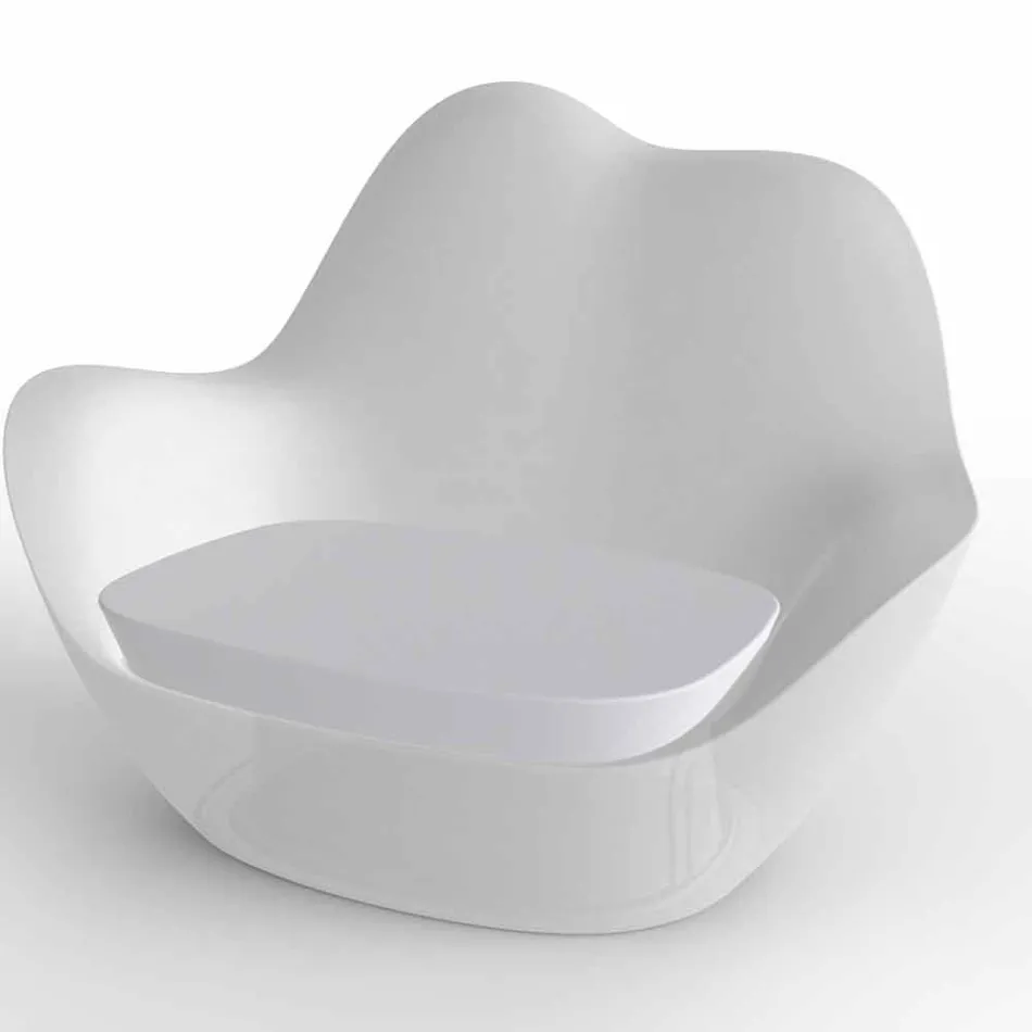 Fauteuil d'extérieur en polyéthylène Sabinas de Vondom, design moderne Viadurini