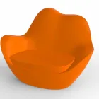 Fauteuil d'extérieur en polyéthylène Sabinas de Vondom, design moderne Viadurini