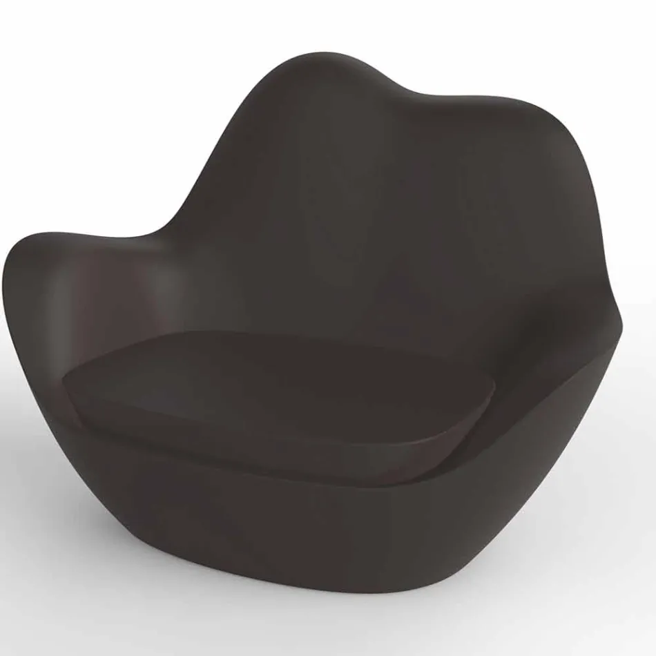 Fauteuil d'extérieur en polyéthylène Sabinas de Vondom, design moderne Viadurini