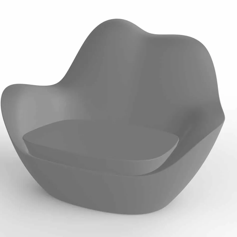 Fauteuil d'extérieur en polyéthylène Sabinas de Vondom, design moderne Viadurini