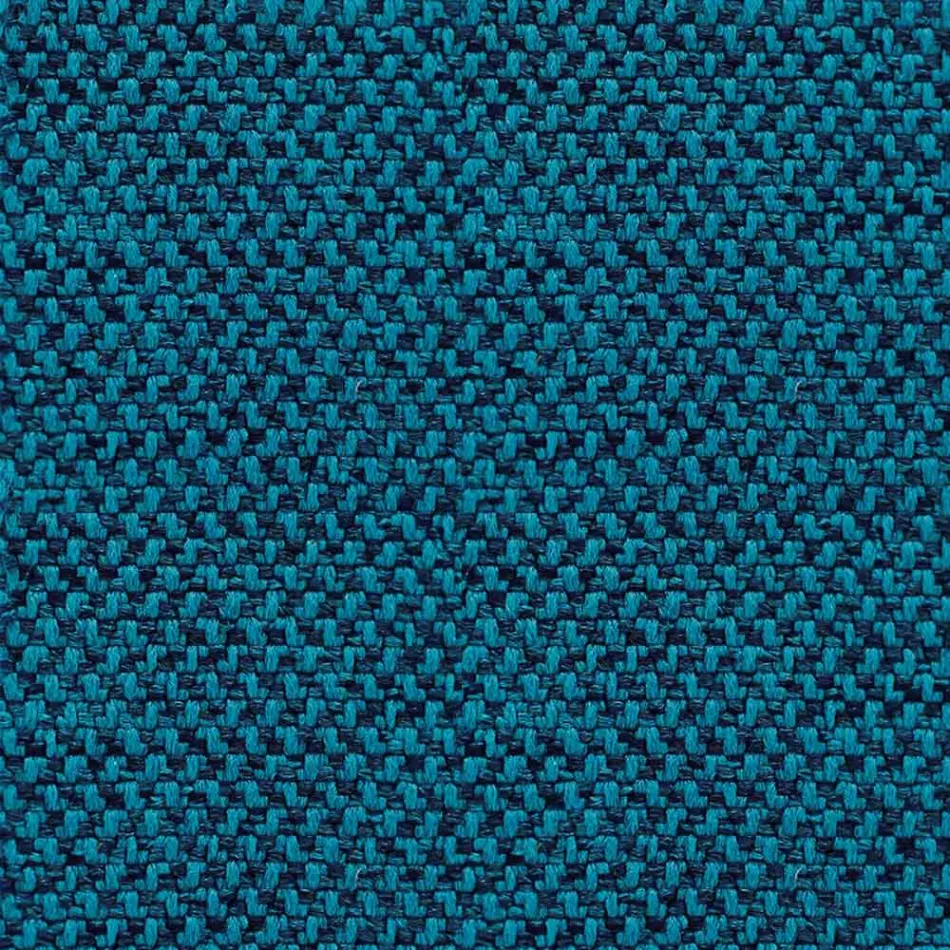 Fauteuil en tissu avec base pivotante en métal de luxe fabriqué en Italie - Bergen Viadurini