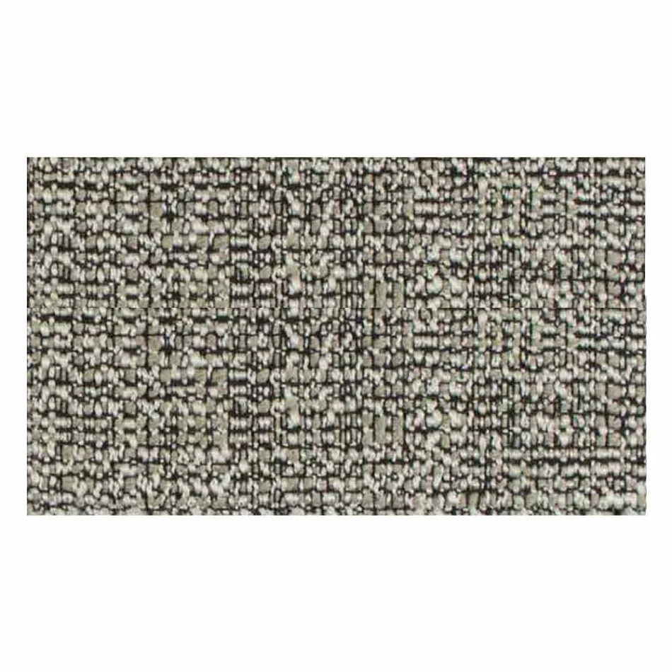 Fauteuil en tissu avec base pivotante en métal précieux fabriqué en Italie - Papaye Viadurini