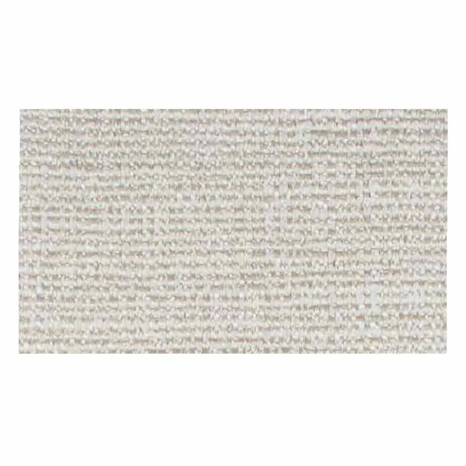 Fauteuil en tissu avec base pivotante en métal précieux fabriqué en Italie - Papaye Viadurini