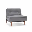 Fauteuil de lit bleu réglable sur 3 positions Dublexo Viadurini