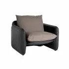 Fauteuil lounge avec coussins imperméables, pour extérieur - Mara Slide Viadurini