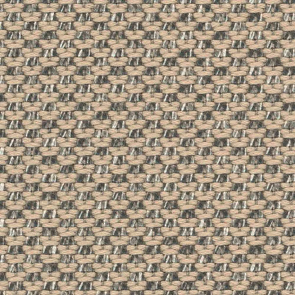 Fauteuil lounge d'extérieur rembourré, en fibres synthétiques - Maat by Varaschin Viadurini