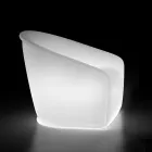 Fauteuil d'extérieur lumineux en polyéthylène avec LED Made in Italy - Juillet Viadurini