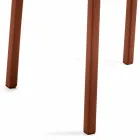 Fauteuil fabriqué en Italie recouvert de cuir Niles, design moderne Viadurini