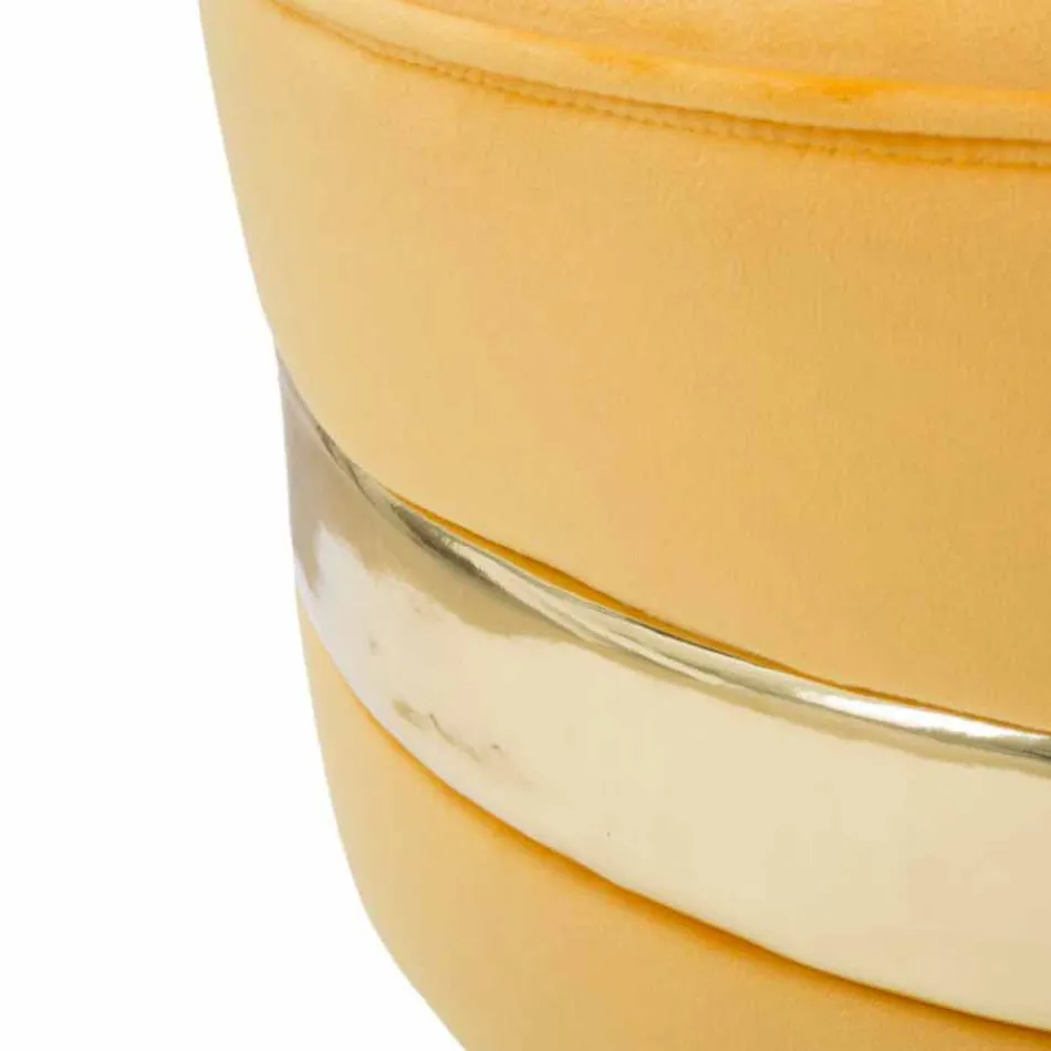 Mini Fauteuil Coloré de Design Moderne en Bois et Tissu - Koah Viadurini