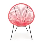 Fauteuil de design moderne pour l'extérieur en acier peint - Spumolizia Viadurini