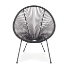 Fauteuil de design moderne pour l'extérieur en acier peint - Spumolizia Viadurini