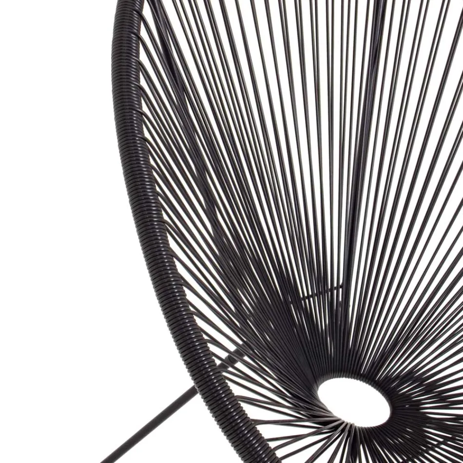 Fauteuil de design moderne pour l'extérieur en acier peint - Spumolizia Viadurini