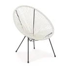 Fauteuil de design moderne pour l'extérieur en acier peint - Spumolizia Viadurini