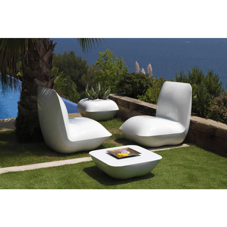 Fauteuil de jardin en polyéthylène de Vondom, design moderne Viadurini