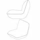 Fauteuil de jardin en polyéthylène de Vondom, design moderne Viadurini