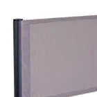 Fauteuil directeur en aluminium, textilène et accoudoir en teck - Tenda Viadurini