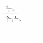 Fauteuil relax 2 moteurs pivotant en cuir / tissu / simili cuir Bluma moderne Viadurini