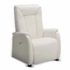 Fauteuil relax alzapersona 2 moteurs de conception Rosa, made in Italy Viadurini