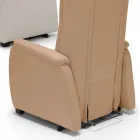 Fauteuil relax alzapersona 2 moteurs de conception Rosa, made in Italy Viadurini